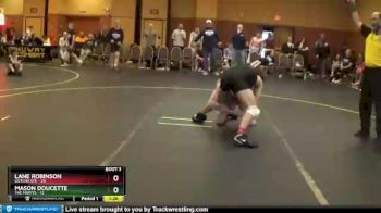 167 lbs Round 2 (4 Team) - Lane Robinson, Gotcha STE vs Mason Doucette, The Misfits