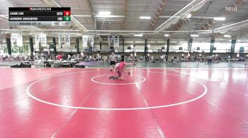 126 lbs Round Of 16 - Liam Lin, KD Trained vs Avnish Awasthi, Capital Wrestling Club