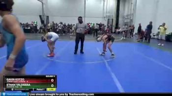 96 lbs Round 5 (10 Team) - Ethan Valdisera, Diamond Fish vs Gavin Kotzo, Junior Terps Xtreme