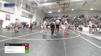 85 lbs Consi Of 8 #1 - Ezekiel Mashburn, Collinsville Cardinal Youth Wrestling vs Hayden Stanford, Salina Wrestling Club