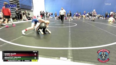 80 lbs Semis (4 Team) - Brantley Mulich, Missouri Outlaws vs Daxin Allen, SEK Elite