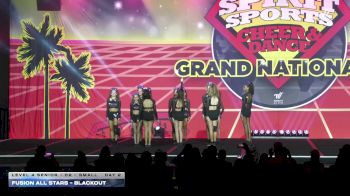 Fusion All Stars - Blackout [2026 L4 Senior - D2 - Small Day 2] 2026 Spirit Sports Grand Nationals