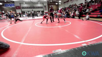 73 lbs Rr Rnd 5 - Locklyn Evans, Hilldale Youth Wrestling Club vs Jestin Rosson, Vian Wrestling Club