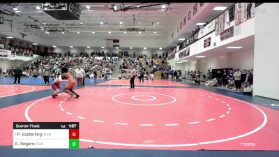 190 lbs Quarterfinal - Phillip Easterling, Heard Wrestling Club vs Dashawn Rogers, Georgia