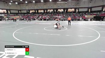 220 lbs Consi Of 8 #2 - James Doliscar, Northfield Mt. Hermon vs Evan Anderson, Western Reserve Academy