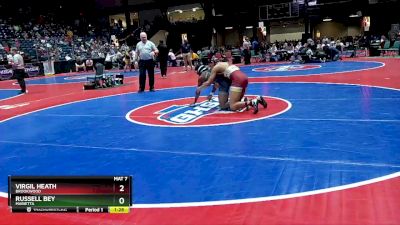 7A-175 lbs Quarterfinal - Russell Bey, Marietta vs Virgil Heath, Brookwood