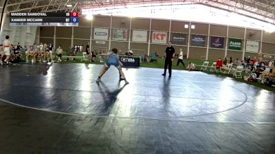138 lbs Madden Sandoval, Oregon vs Xander McCann, Montana