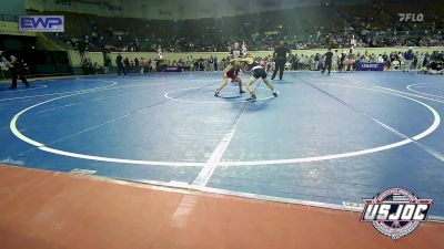 67 lbs Consi Of 8 #2 - Eliace Majka, Black Fox Academy vs Jaysten Wolfe, Team Nomad