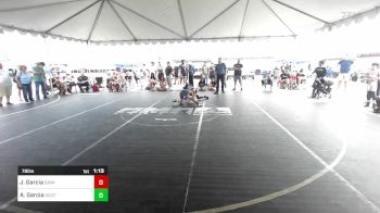 78 lbs Semifinal - Joshua Isaac Garcia, Savage House WC vs Aiden Garcia, Scotsmen WC