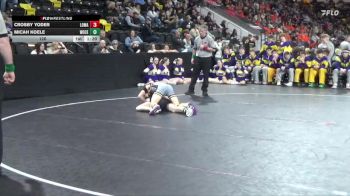 126 lbs Consolation Wb - Crosby Yoder, Logan-Magnolia vs Micah Koele, Woodbury Central