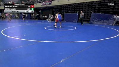 295 lbs Consi-qtrs - Anthony Rossi, Fairfax vs Corey Bailey, Cape May