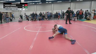 120 lbs Semis - Layton Urbanczyk, Nolf Wrestling Academy vs Nathan Carmine, Amped Wrestling Club