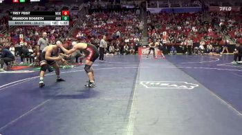 3A-215 lbs Quarterfinal - Brandon Bogseth, Ankeny Centennial vs Trey Feist, North Scott