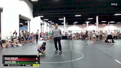 76 lbs Round 4 (6 Team) - Mason Reis, Buffalo Valley WC vs Miles Kincaid, U2 Stars & Stripes