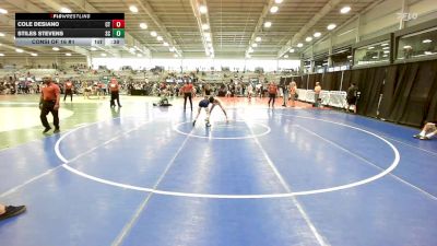 106 lbs Consi Of 16 #1 - Cole Desiano, CT vs Stiles Stevens, SC