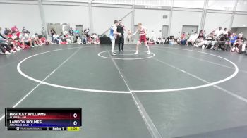 138 lbs Round 1 (8 Team) - Bradley Williams, Alabama vs Landon Holmes, Arkansas Blue