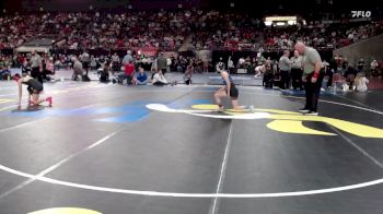 100 lbs Cons. Round 3 - Maliya Halpin, Borah vs Chloe King, Preston