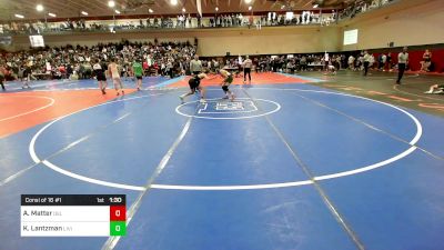 113 lbs Consi Of 16 #1 - Andrew Matter, Delbarton vs Kai Lantzman, Livingston