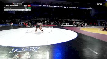 100 lbs Champ. Round 2 - Maya Rodriguez, Merced vs Paris Ly, Rio Linda