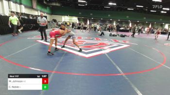 106 lbs Round Of 32 - Mac Johnson, NC vs Caleb Noble, IL