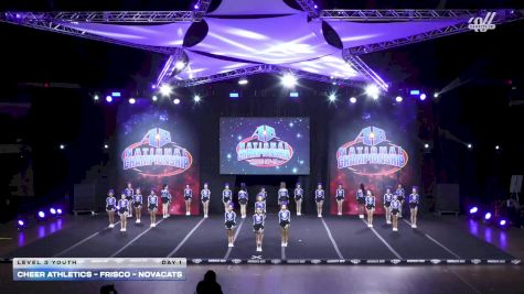 Cheer Athletics - Frisco - NovaCats [2025 L3 Youth Day 1] 2025 America's Best Grand Nationals