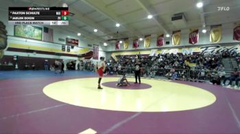 106 lbs 3rd Place Match - Jaelen Dixon, Paloma Valley vs Paxton Schulte, King, Martin Luther