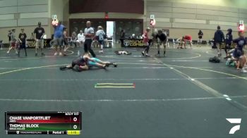 78 lbs Quarterfinal - Thomas Block, Ninja Killer vs Chase VanPortfliet, Ares