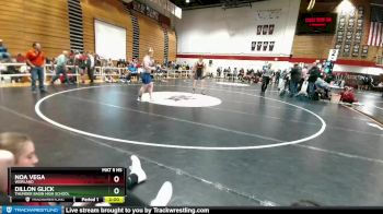 220 lbs Champ. Round 2 - Noa Vega, Worland vs Dillon Glick, Thunder Basin High School