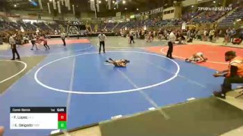 49 lbs Consolation - Fernando Lopez, La Junta Growlers vs Elliana Delgado, Fort Lupton