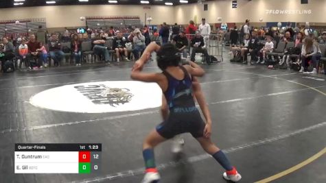 65 lbs Quarterfinal - Talea Guntrum, Elite Athletic Club (IN) vs Elio Gil, Team Gotcha (IL)