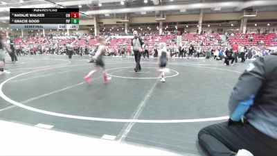 45 lbs Semifinal - Vayda Enders, Kansas Young Guns vs Dilynn Burch, Team Tulsa