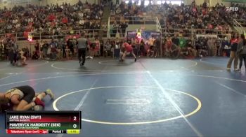 106 lbs Champ. Round 2 - Jake Ryan (sw1), Dayton Bandits vs Maveryck Hardesty (se6), Huntington Huntsmen