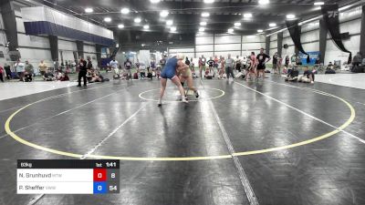 63 kg Rr Rnd 3 - Nevaeh Grunhuvd, New England Trappers East vs Peyton Sheffer, Team VA