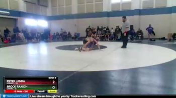 102 lbs Round 3 (4 Team) - Peter Janda, Hobart vs Brock Raasch, Carmel