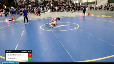 131-142 lbs Quarterfinal - Owen Weatherhead, Republic Co Wrestling Club vs Terran Hamilton, Golden Eagles