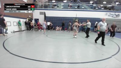 125 lbs Cons. Round 4 - Jason Lewis, Grizzly Wrestling Club vs Lincoln Bastian, Idaho Gold Wrestling Club