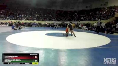 3A-150 lbs Quarterfinal - Jadin Howard, Tonkawa Jr Sr vs Deacon Hendren, Pawhuska