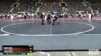 6A 157 lbs Semifinal - Cody Kirk, Pike Road School vs Jude Smith, Mountain Brook