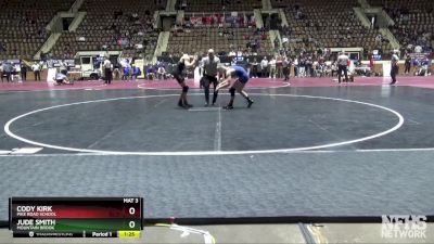 6A 157 lbs Semifinal - Cody Kirk, Pike Road School vs Jude Smith, Mountain Brook