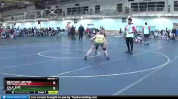 117 lbs Round 3 (4 Team) - Cali Leng, Ohio vs Destiney Lofton, Free Range Chickens