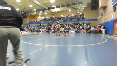 120lbs Cons. Round 8 - Victoria Nicacio, Washougal (Girls) vs Isabell Garcia, Sunnyside (Girls)