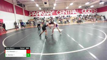 157 lbs Cons. Round 1 - Adin Henson, University Of The Ozarks vs Ethan Gomez, Cumberland (Tenn.)