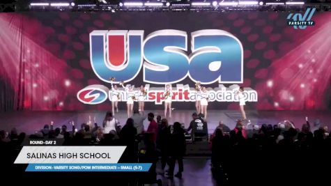 Salinas High School - Varsity Song/Pom Intermediate -- Small (5-7) [2023 Varsity Song/Pom Intermediate -- Small (5-7) Day 2] 2023 USA Spirit & Junior Nationals/Collegiate Championships