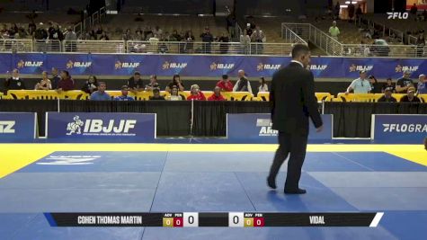 Rauan Vidal Lebre vs Cohen Thomas Martin 2026 Pan Jiu Jitsu IBJJF Championship
