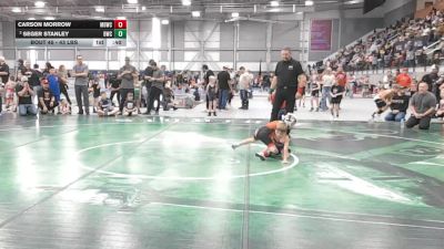 43 lbs Quarters - Carson Morrow, Mat Demon Wrestling Club vs Seger Stanley, Buzzsaw Wrestling Club