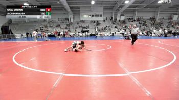 132 lbs Rr Rnd 2 - Cael Dutton, Funk University vs Jackson Rush, TNWC Silver Fox