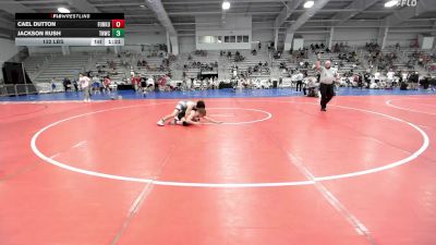 132 lbs Rr Rnd 2 - Cael Dutton, Funk University vs Jackson Rush, TNWC Silver Fox