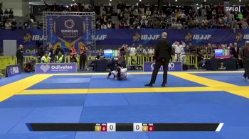 Lucio Sergio Dos Santos vs Damian Blazy 2025 European Jiu-Jitsu IBJJF Championship
