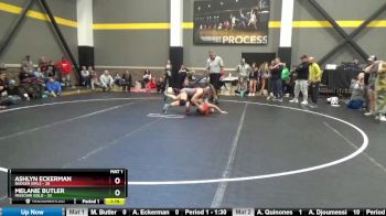 155 lbs Round 3 (4 Team) - Melanie Butler, Missouri Gold vs Ashlyn Eckerman, Badger Girls