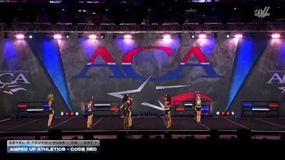 Amped Up Athletics - Code Red [2026 L3 Youth - Flex - D2 Day 1] 2026 ACA Grand Nationals